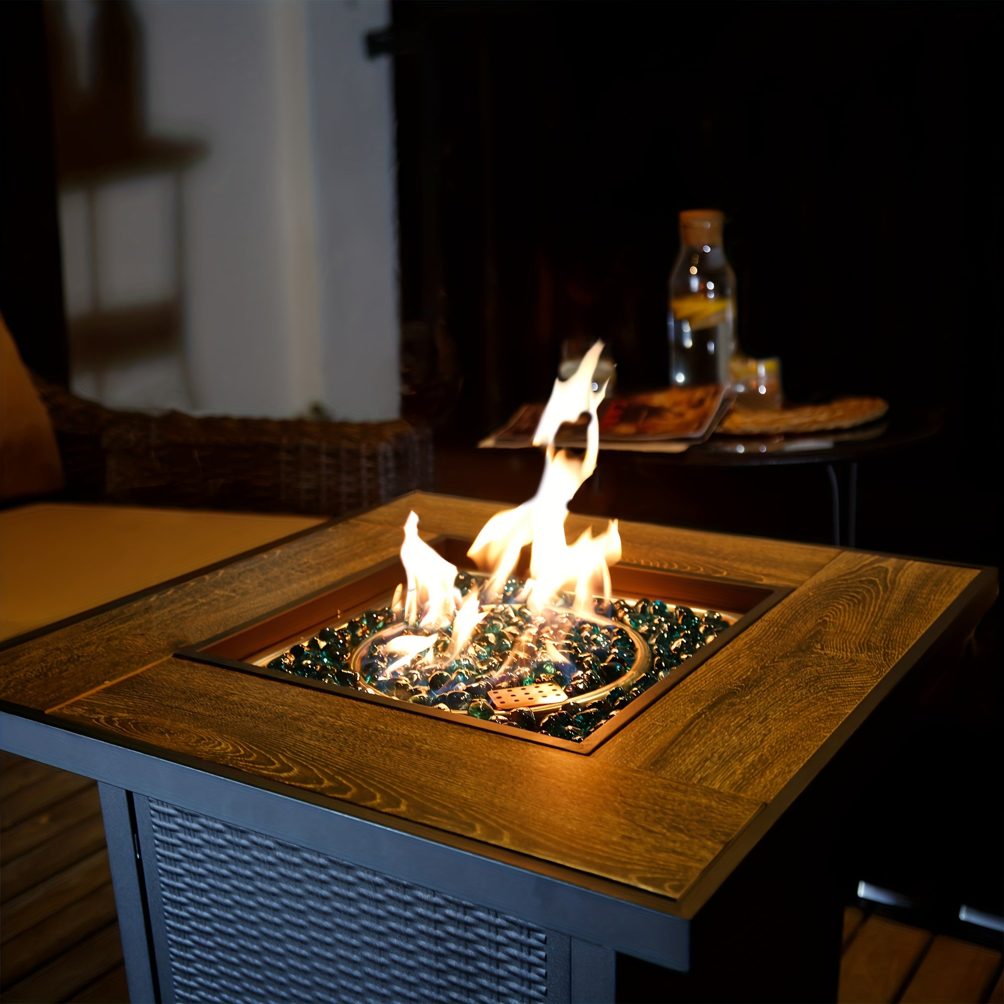 Propane Gas Fire Pit Table