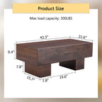 Modern Wood Coffee Table