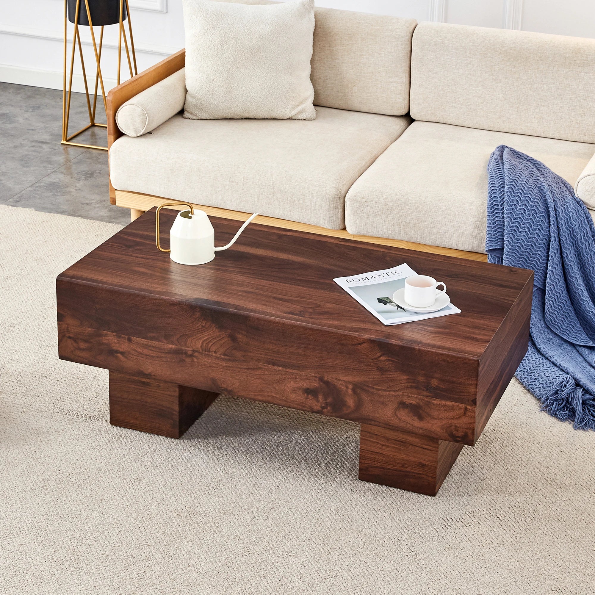 Modern Wood Coffee Table