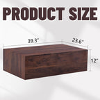 Modern Nordic Style Wooden Panel Coffee Table