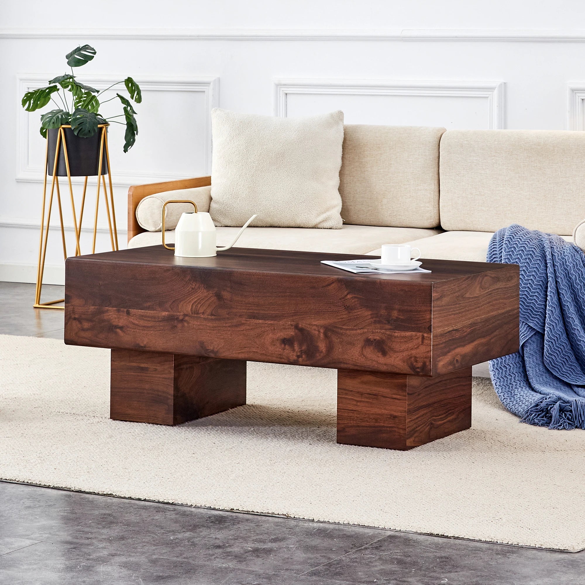 Modern Wood Coffee Table