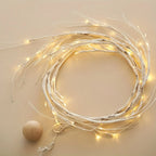Lighting Birch Flower Wreath Tree Light