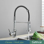 Brushed Gold Kitchen Sink Faucet