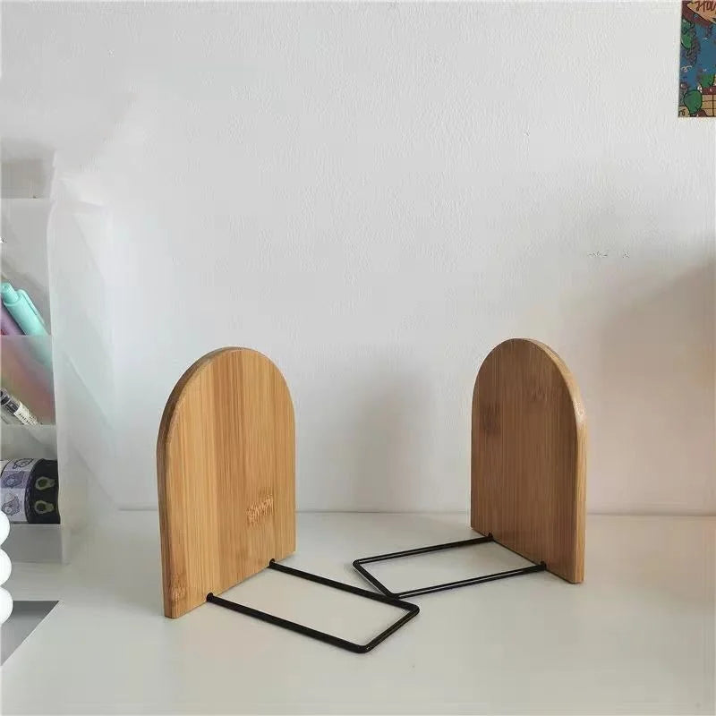 Wood Bookend Holder