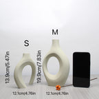 Set of Bohemian Style Art Vases