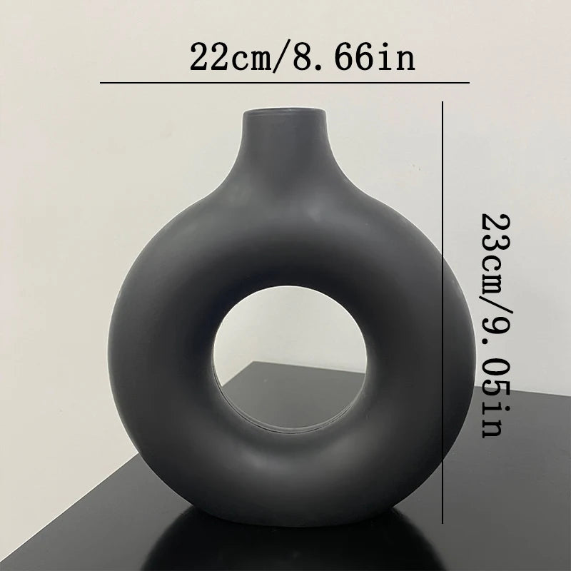 Modern White Vase