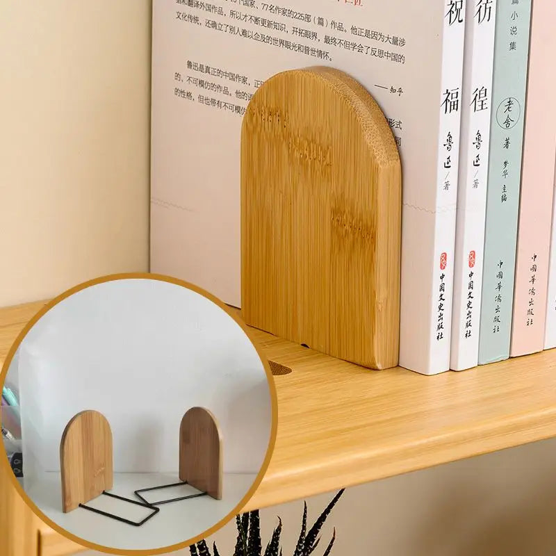 Wood Bookend Holder