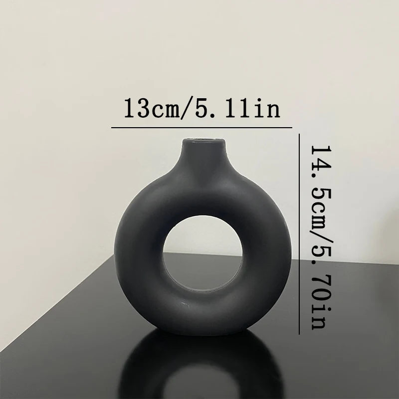 Modern White Vase