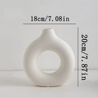 Modern White Vase