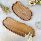 Japanese-style wooden trays