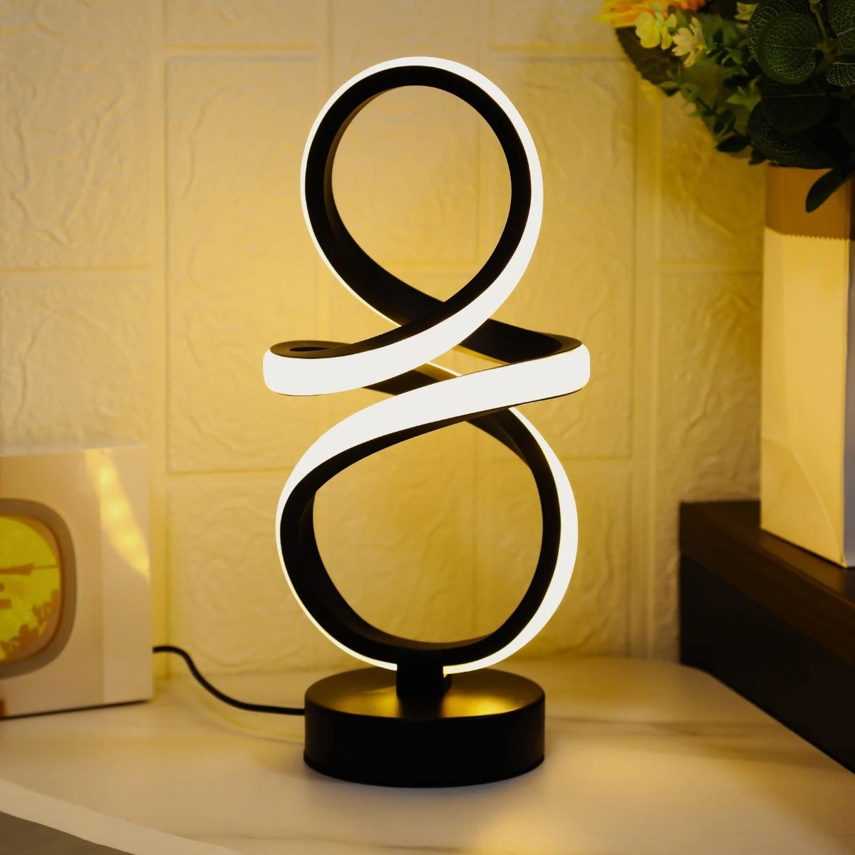 Modern LED table lamp light