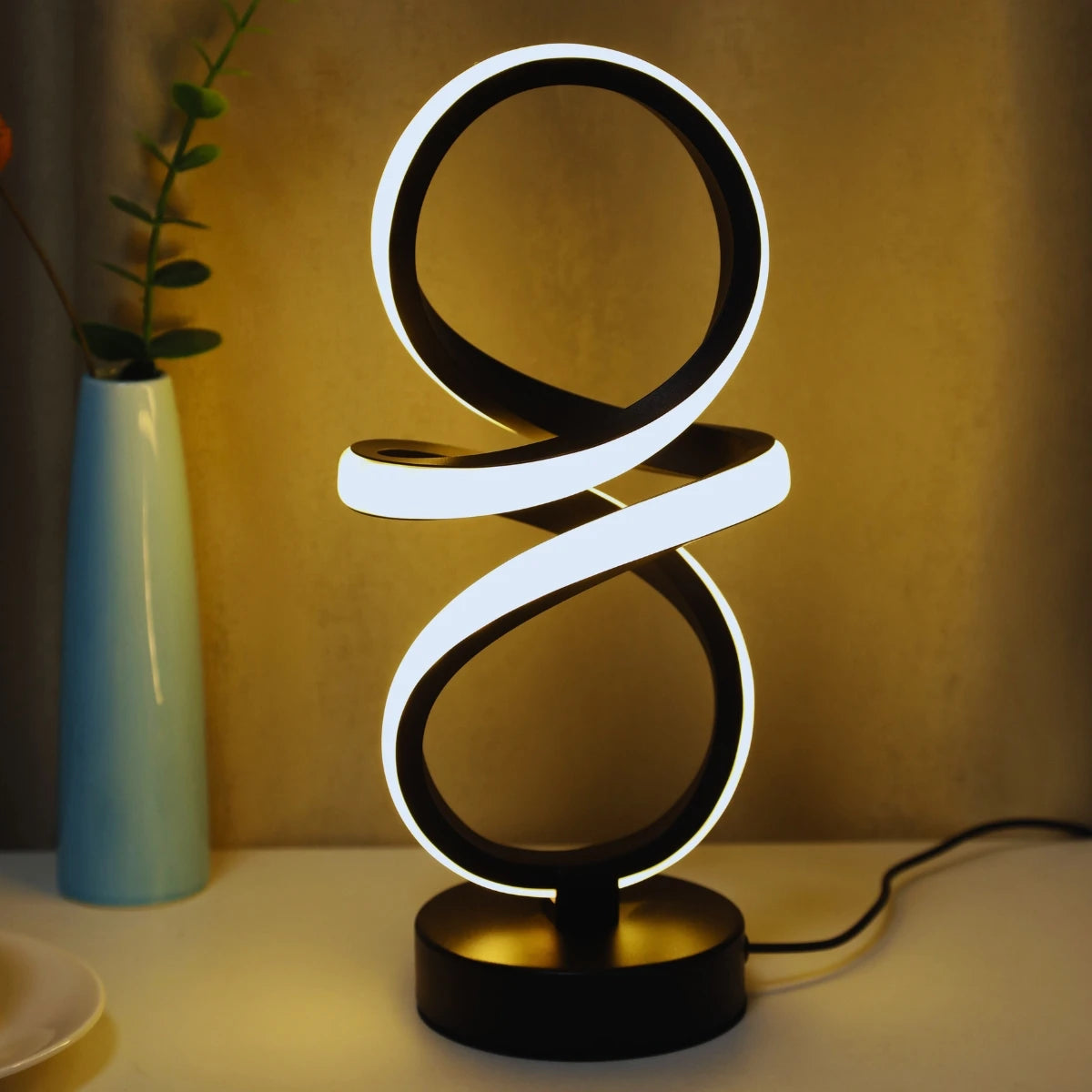 Modern LED table lamp light