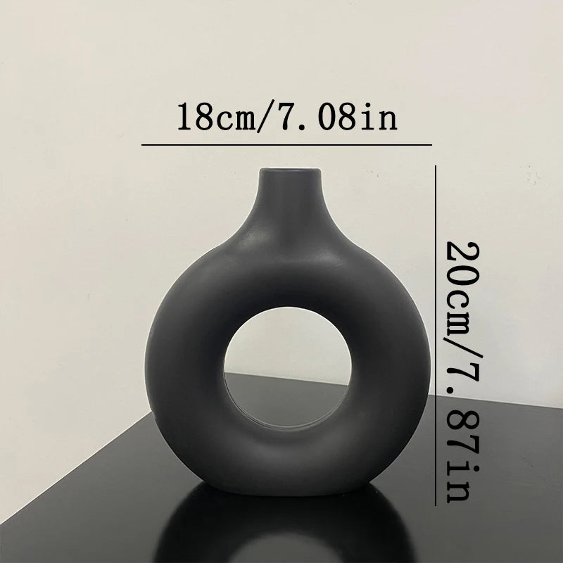 Modern White Vase