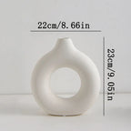 Modern White Vase