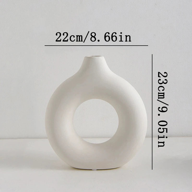 Modern White Vase