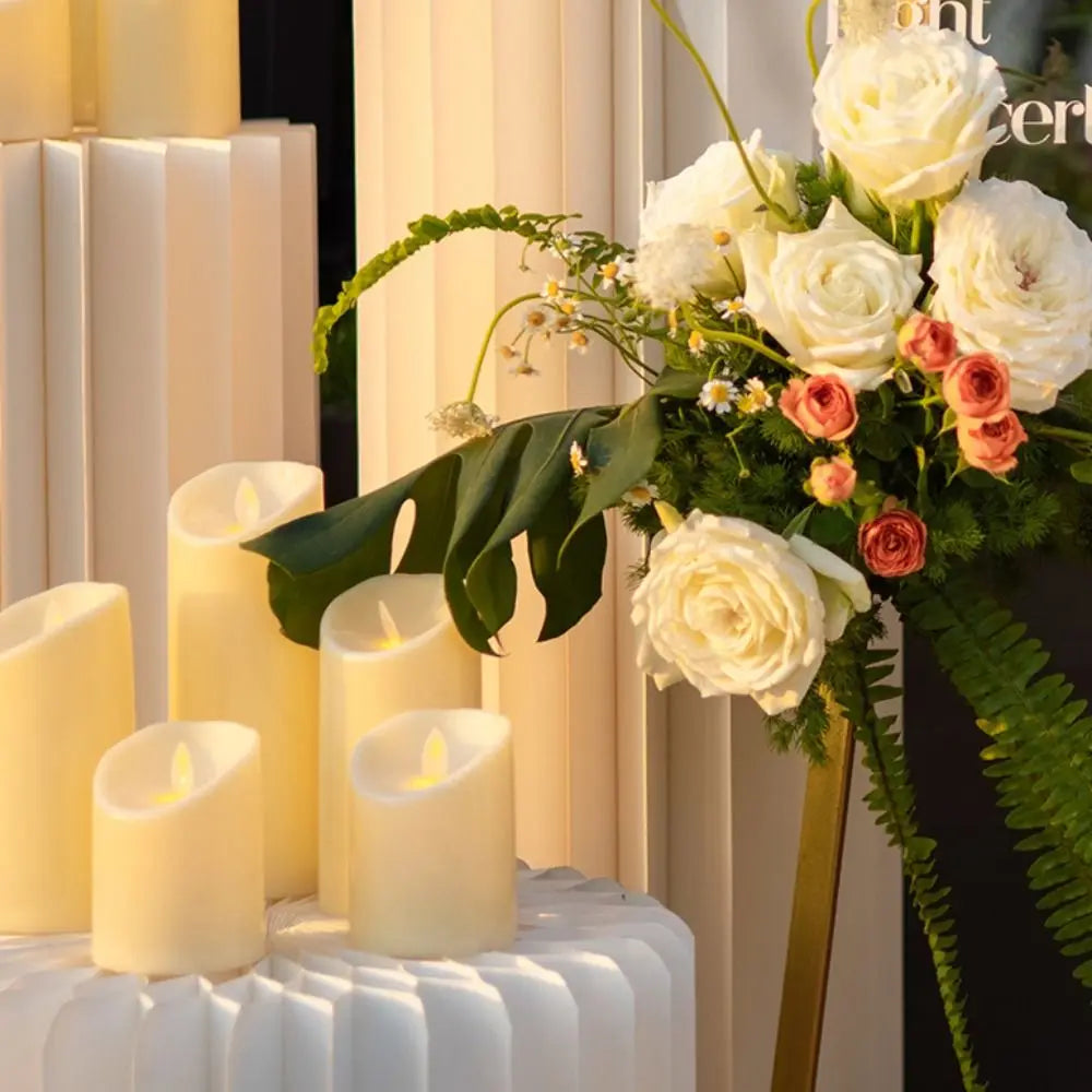 LED Electronic Candle Swinging Lighting