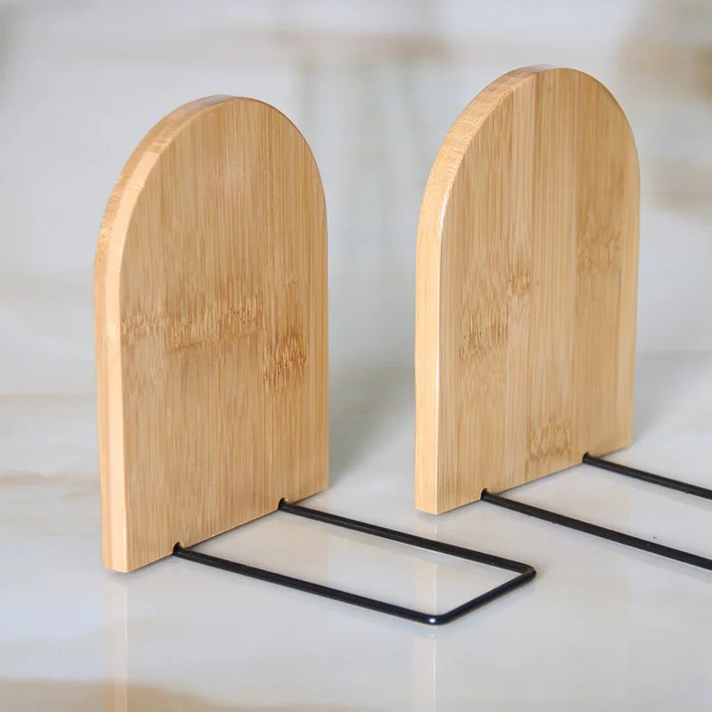 Wood Bookend Holder
