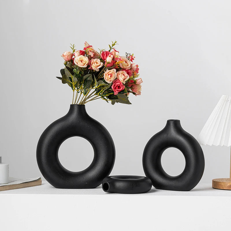 Modern White Vase