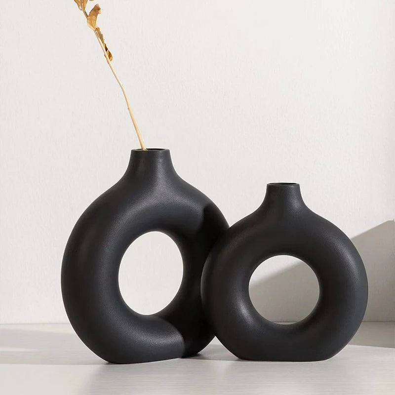 Modern White Vase
