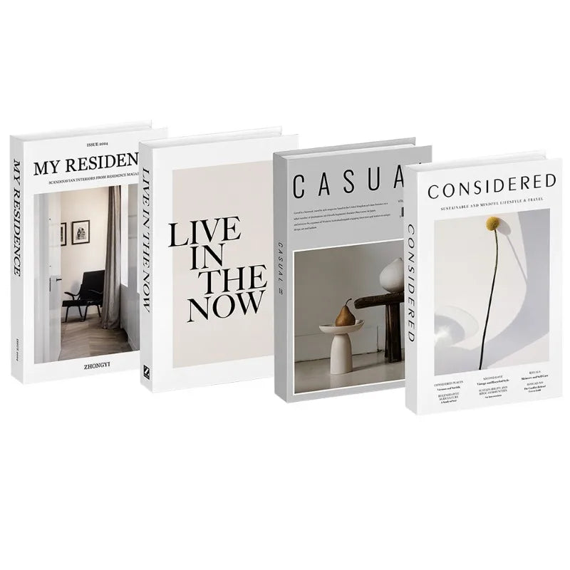 4 Pcs Bookshelf Coffee Table Designer