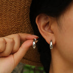 Minimalist Women Earrings Anti Allergy Stainless Steel