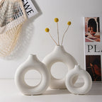 Modern White Vase