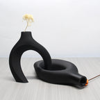 Set of Bohemian Style Art Vases