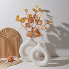 Modern White Vase