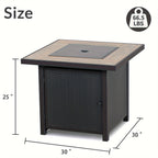 Propane Gas Fire Pit Table