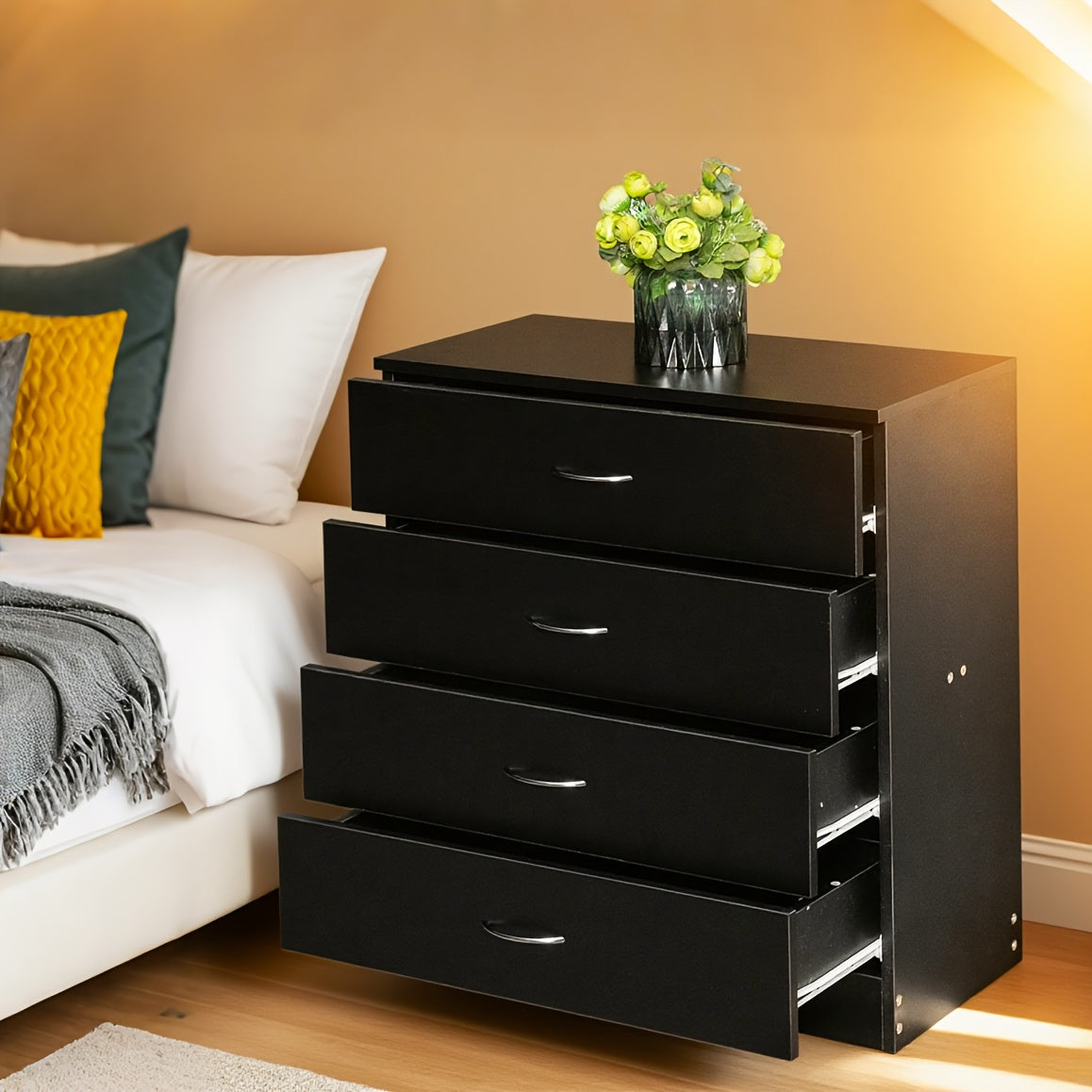 Modern 4 Drawers Cabinet 3 styles