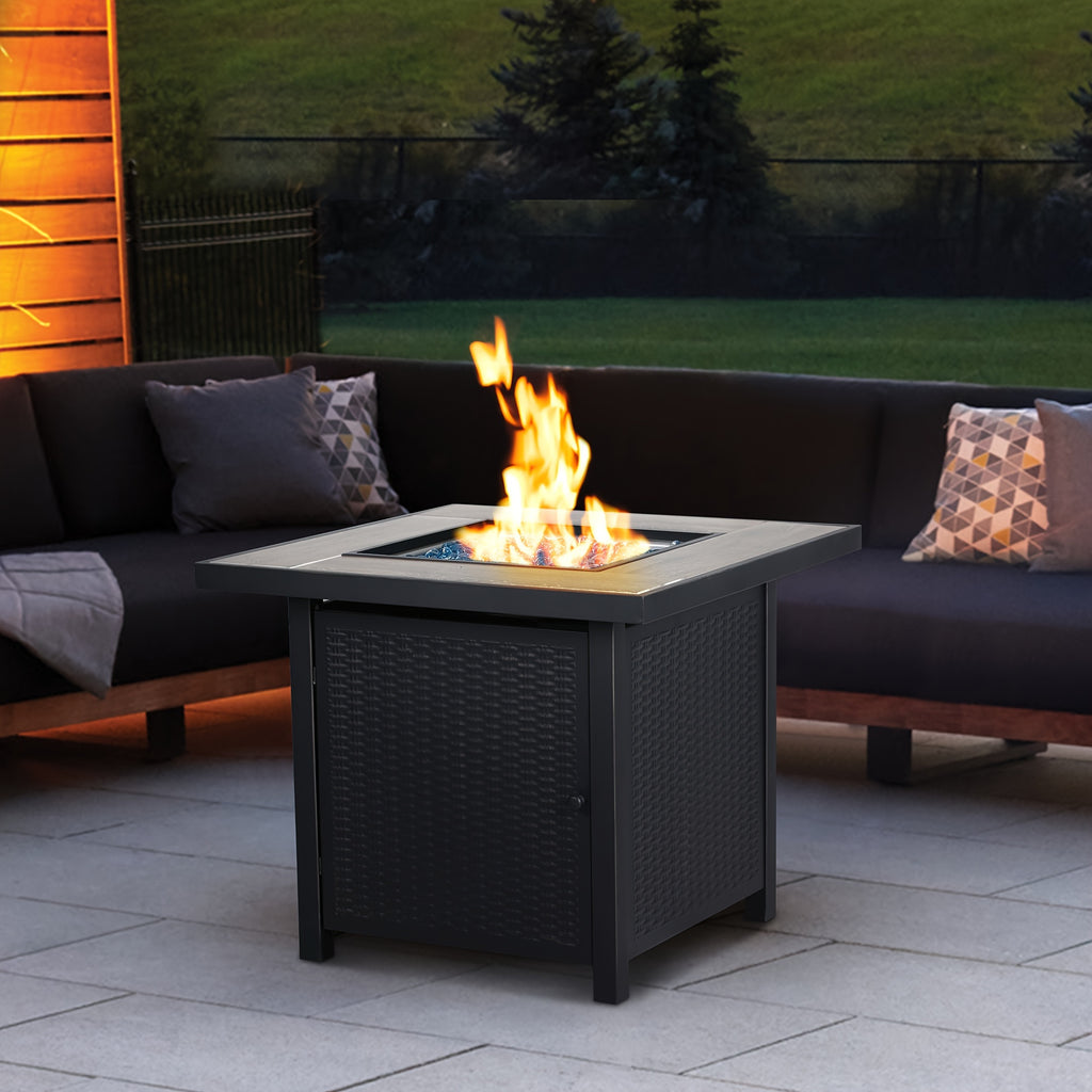 Propane Gas Fire Pit Table